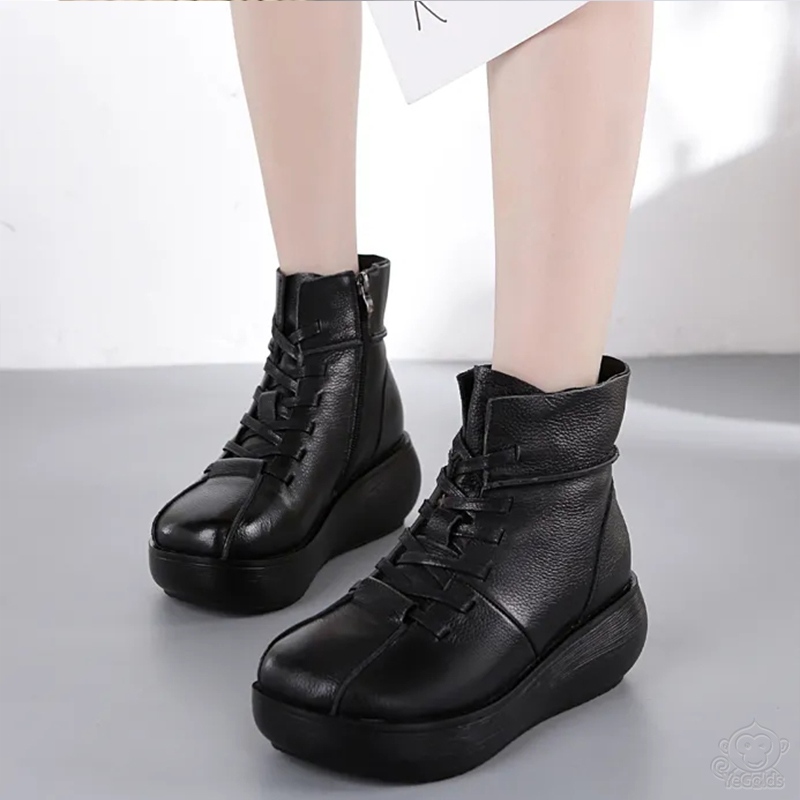 【คู่ที่2  499 ฿】【หนังวัวชั้นแรก】【เคาน์เตอร์เกาหลี】【กล่องบรรจุภัณฑ์สวยงาม】รองเท้าส้นตึกหนังผู้หญิง  [การป้องกันและควบคุมการแพร่ระบาด สินค้าได้รับการฆ่าเชื้ออย่างเต็มที่ก่อนที่จะส่งถึงคุณ โปรดมั่นใจในการซื้อ]