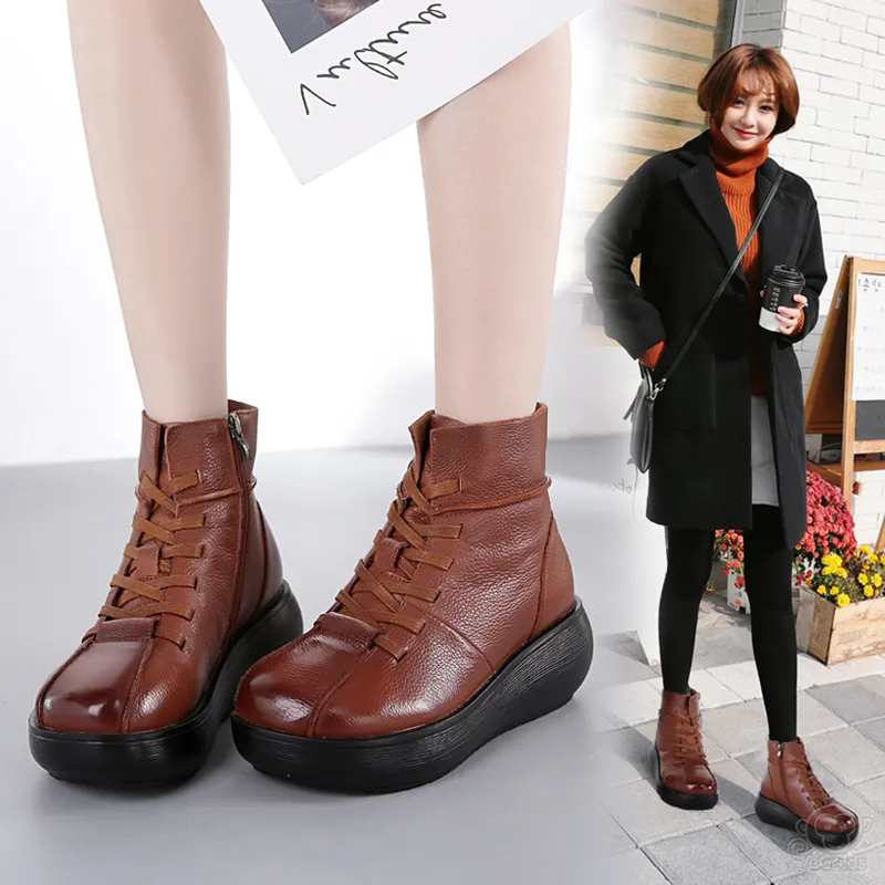 【คู่ที่2  499 ฿】【หนังวัวชั้นแรก】【เคาน์เตอร์เกาหลี】【กล่องบรรจุภัณฑ์สวยงาม】รองเท้าส้นตึกหนังผู้หญิง  [การป้องกันและควบคุมการแพร่ระบาด สินค้าได้รับการฆ่าเชื้ออย่างเต็มที่ก่อนที่จะส่งถึงคุณ โปรดมั่นใจในการซื้อ]